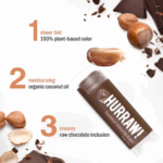 Hurraw!, Hazelnut Tinted Lip Balm (4.8) - Image 3