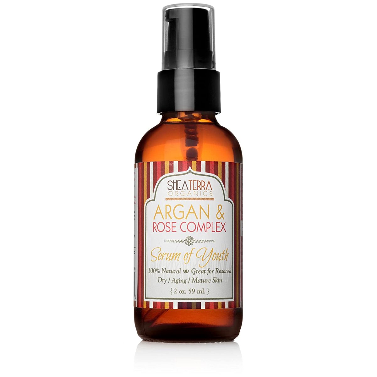 Shea Terra, Face Serum, Argan & Rose Complex Serum of Youth (59 ml) - Image 1