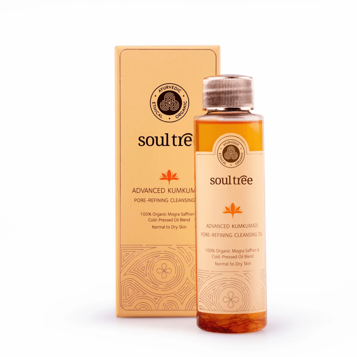 ezgif-1-94759918ae SoulTree, Advanced Kumkumadi Pore-Refining Cleansing Oil (105 ml) - Image 1