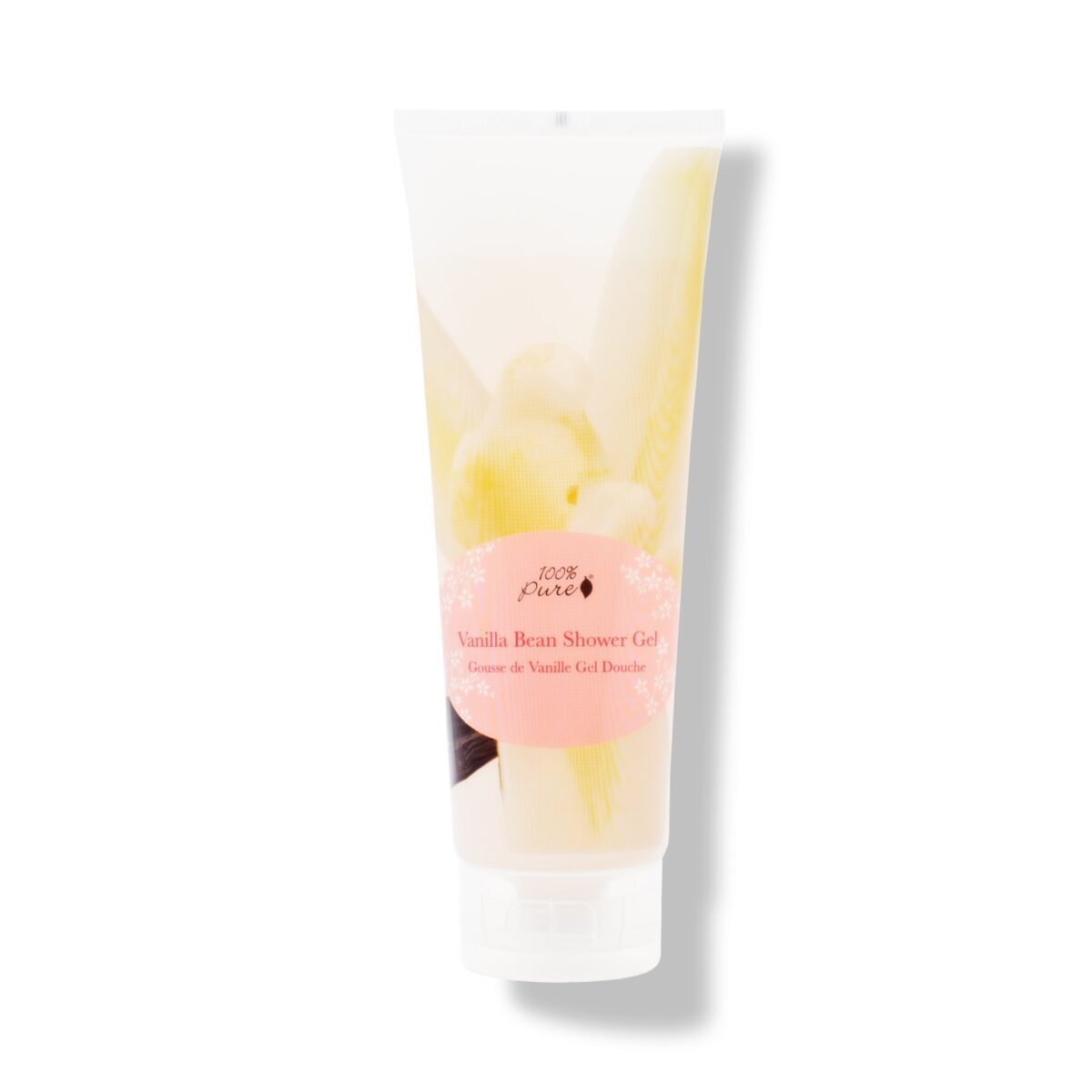 100% Pure , Vanilla Bean Shower Gel (238ml) - Image 1
