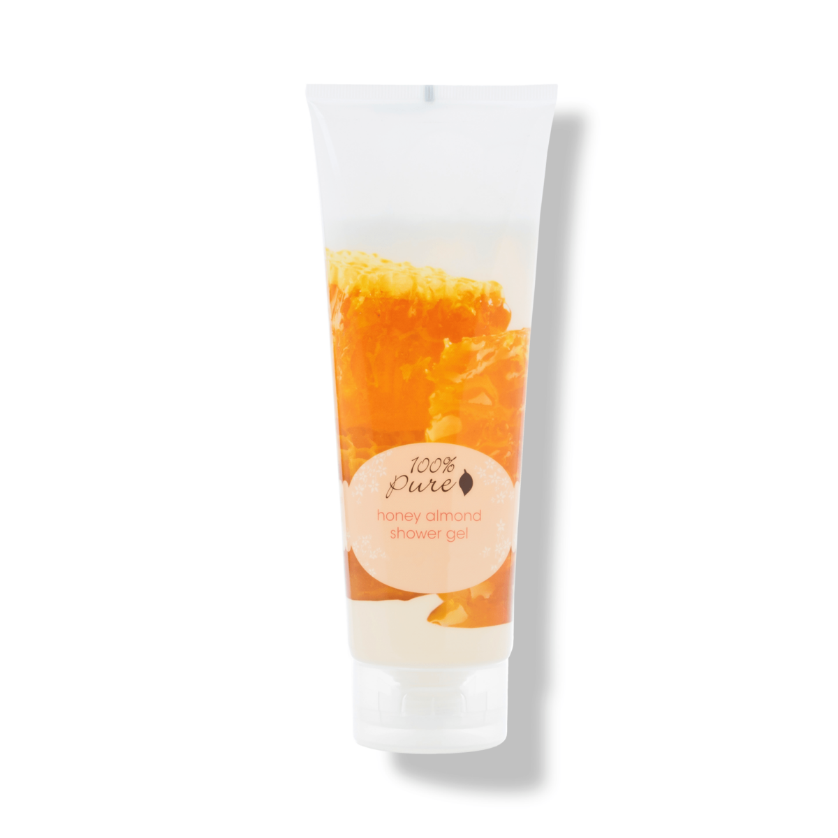 100% Pure , Honey Almond Shower Gel (238ml) - Image 1