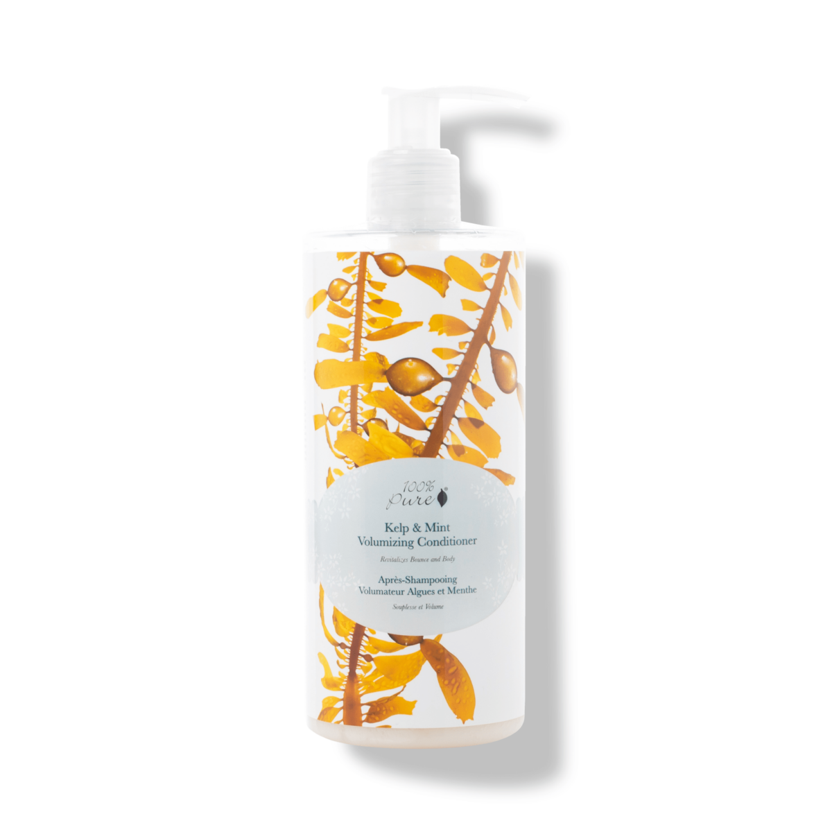100% Pure, Kelp and Mint Conditioner (390ml) - Image 1