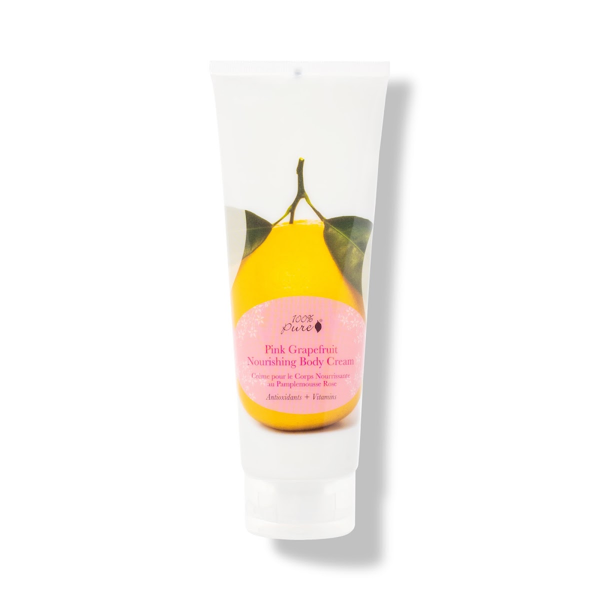 100% Pure, Pink Grapefruit Nourishing Body Cream (238 ml) - Image 1