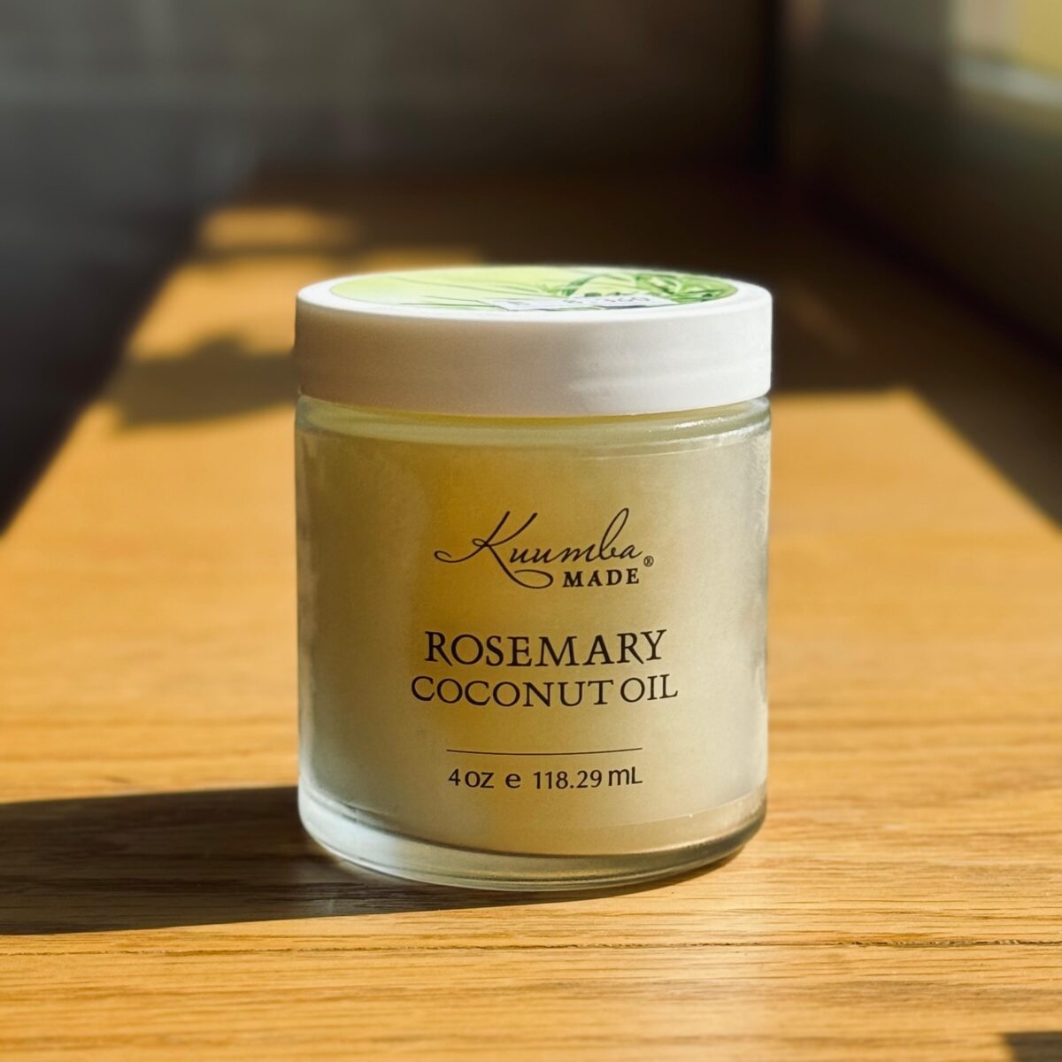 Kuumba Made,  Coconut Oil - Rosemary (118 ml) - Image 1