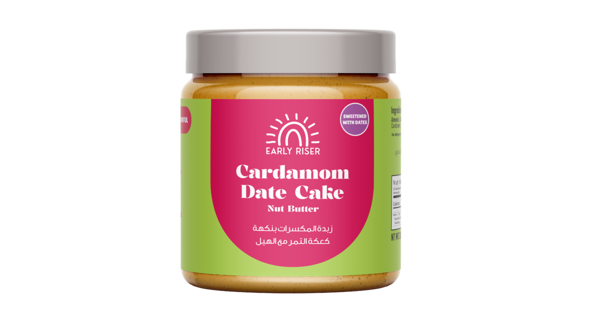 Early Riser,  Cardamom Date Cake Nut Butter (280g) - Image 1