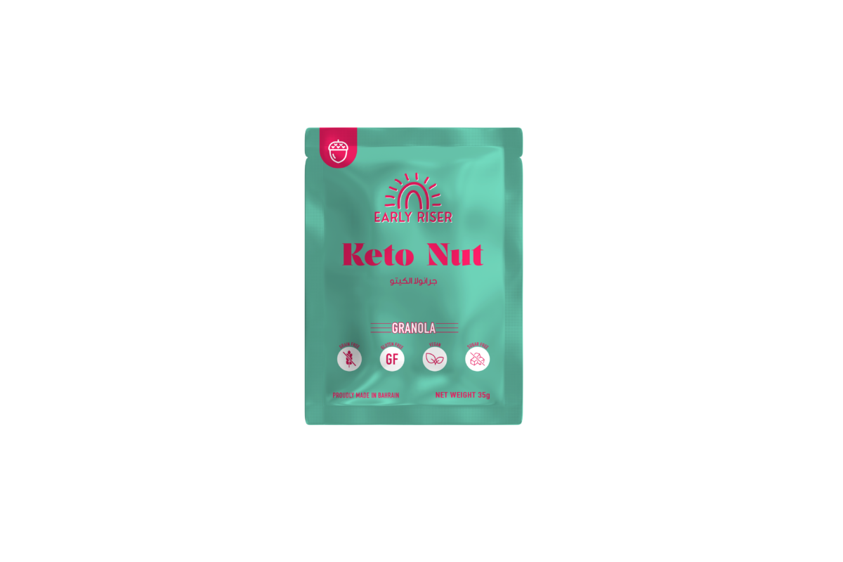 Early Riser,  Keto Nut Granola Sachet (35g) - Image 1