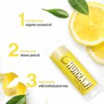 Hurraw!, Lemon Lip Balm (4.8 g) - Image 2