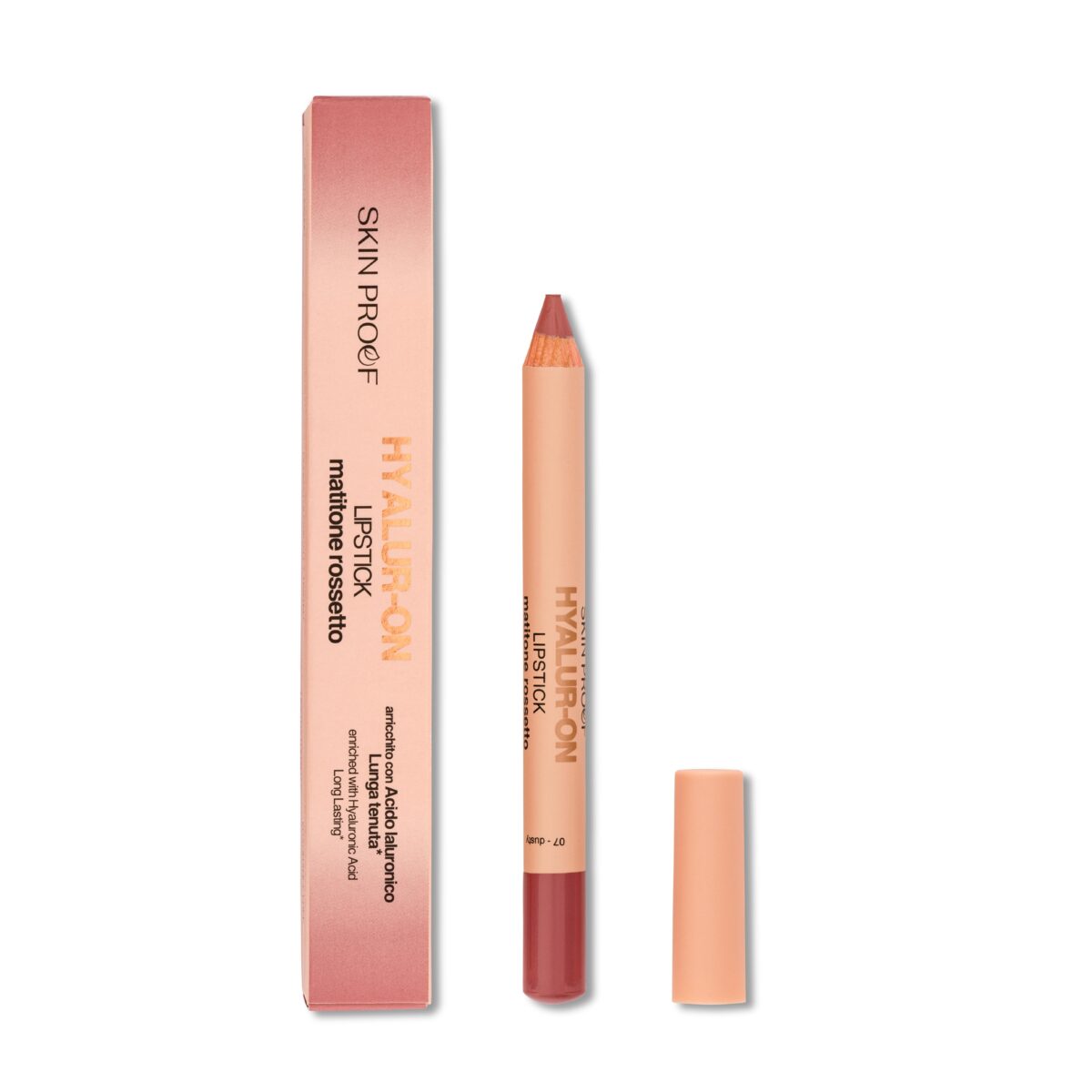 Skin Proof, Hyalur-on Lipstick Pencil - 07 Dusty Rose - Image 1